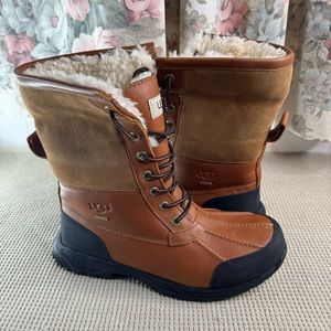 UGG WOMEN YOSE FLUFF WINTER BOOTS CHESTNUT